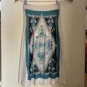 Cotton Smocked Strapless Sundress